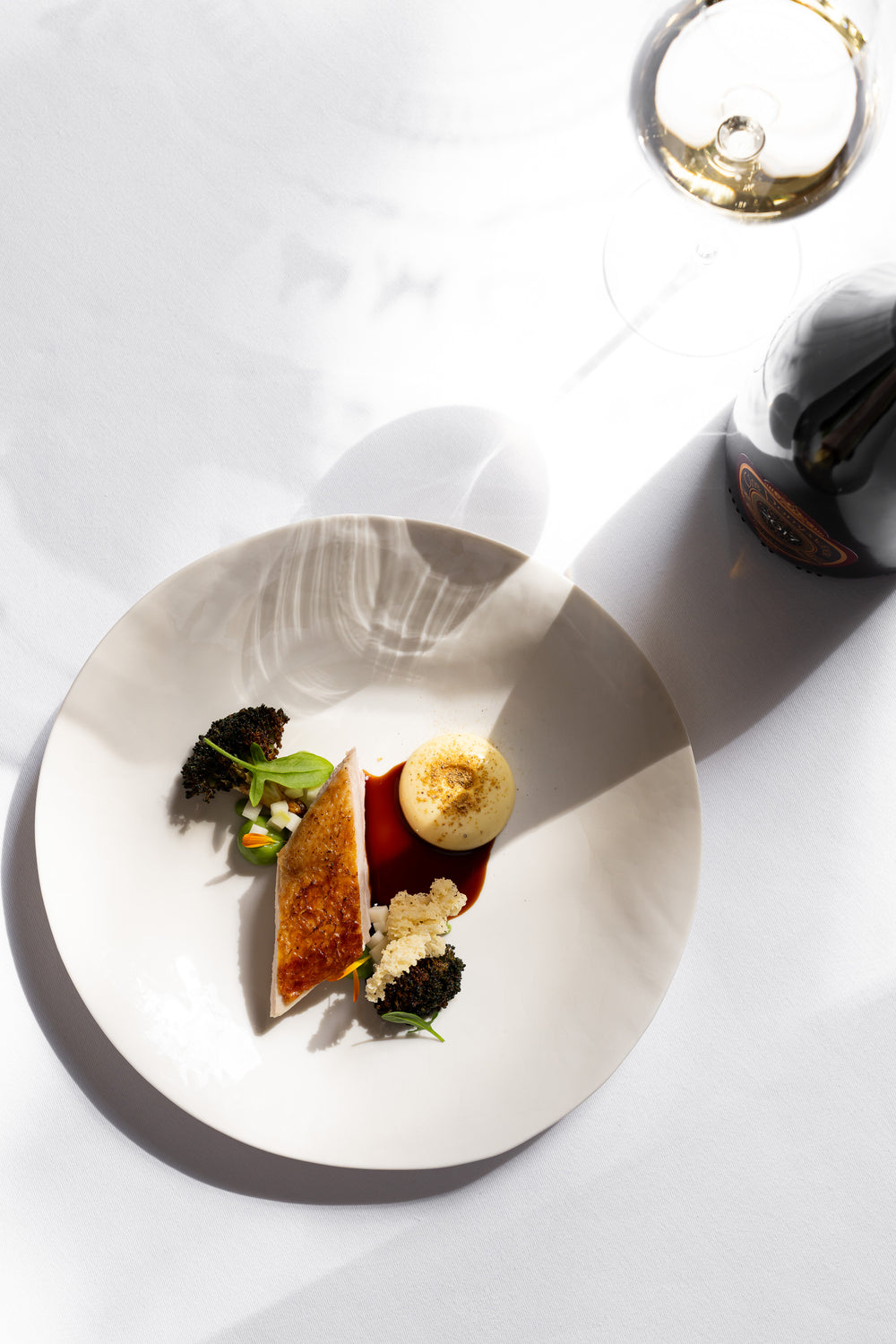 Wine pairing in 4 courses
